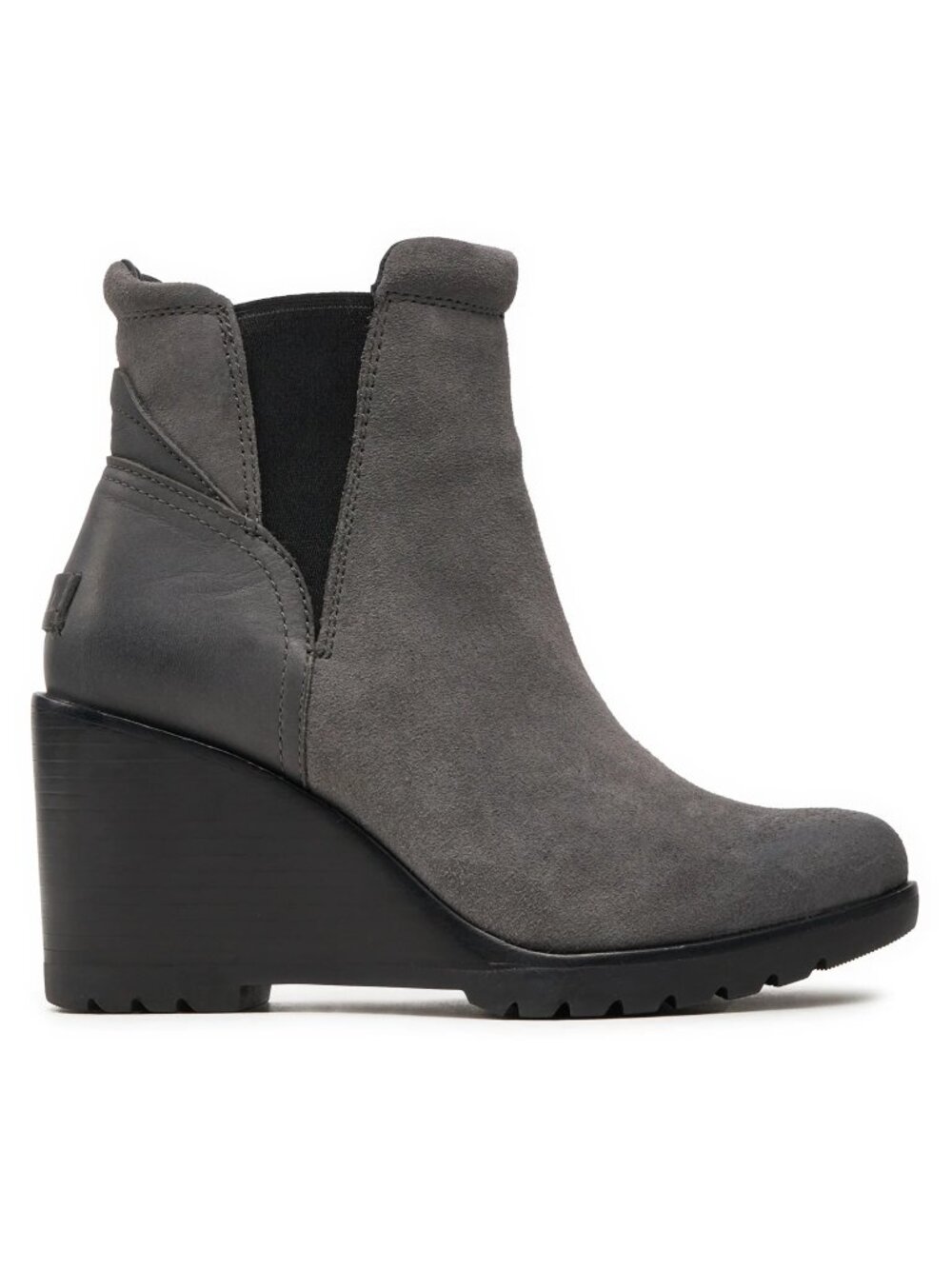 Sorel After Hours Grey Chelsea Ankle Boots - 8 - LIKE NEW